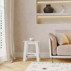 Table d'appoint, table d'appoint étroite avec étagère de rangement à 2 niveaux, petite table d'appoint pour chambre de ferme, studio, entrée